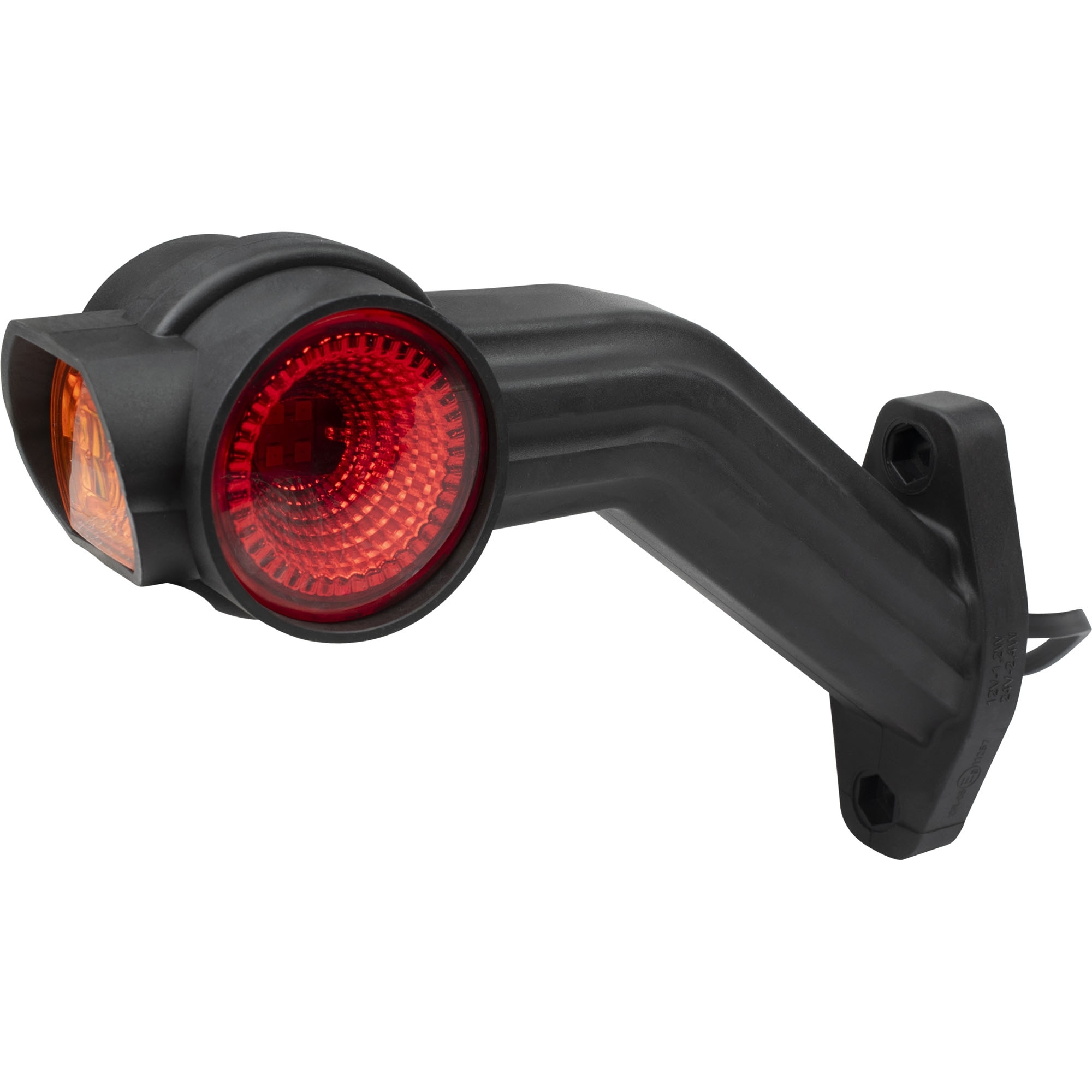 Begrenzungsleuchte mit Gummi-Arm, LED, links