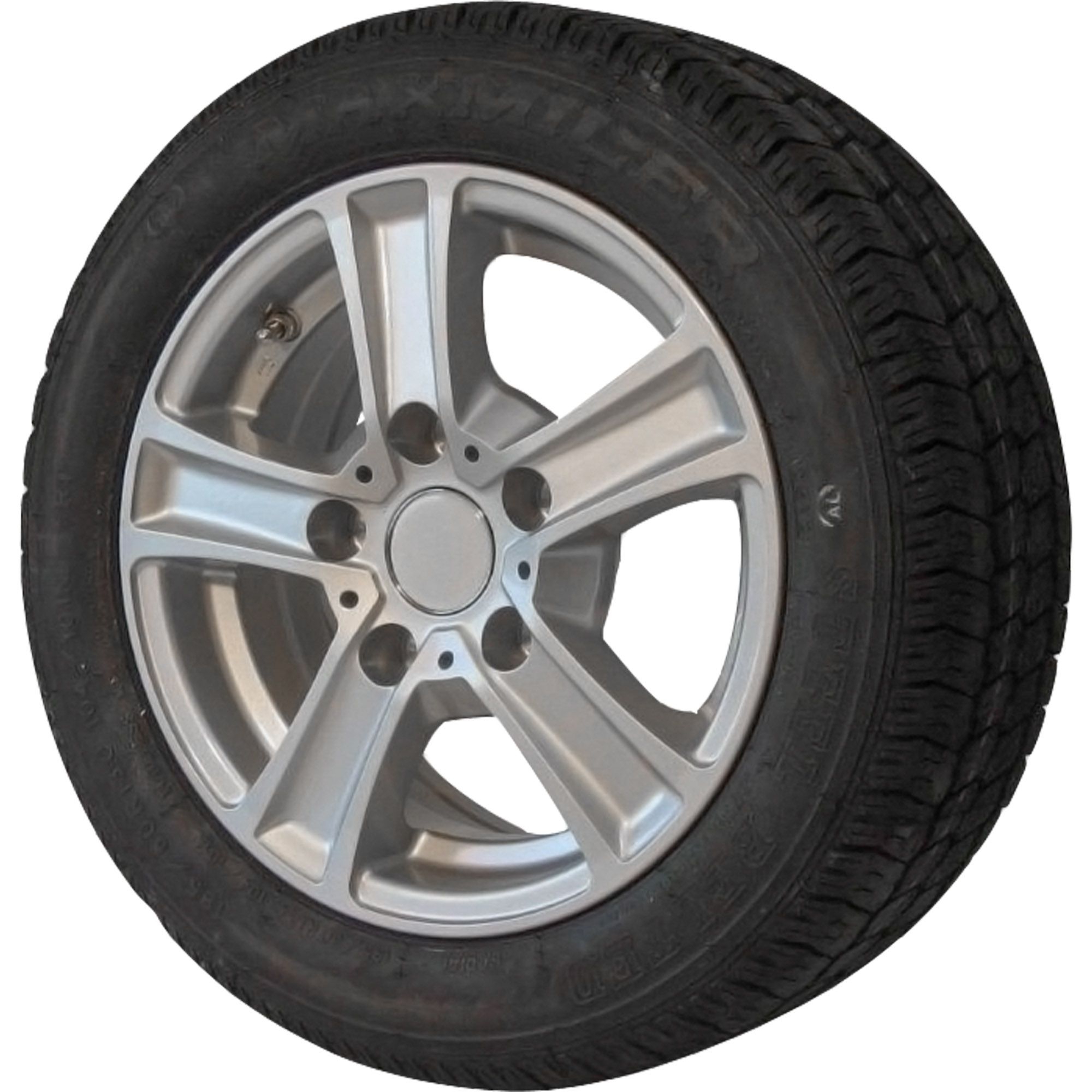 Rad 195/50R13C, Alu-Felge 6.00x13, 5/67/112, ET30, LI 104N